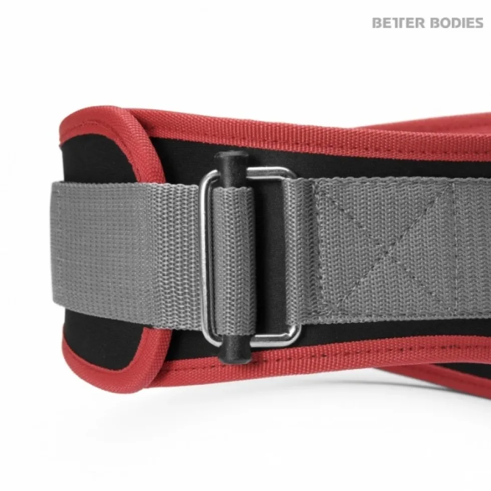 Better Bodies Basic Gym Belt, red