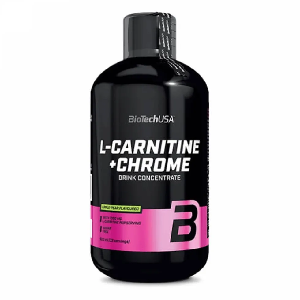 BiotechUSA L-Carnitine + Chrome, 500 ml