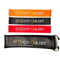 Booty Builder Mini Bands, Black, 3-pack