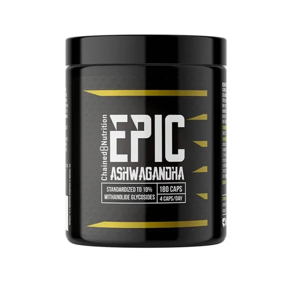 Chained Nutrition Epic Ashwagandha, 180 caps