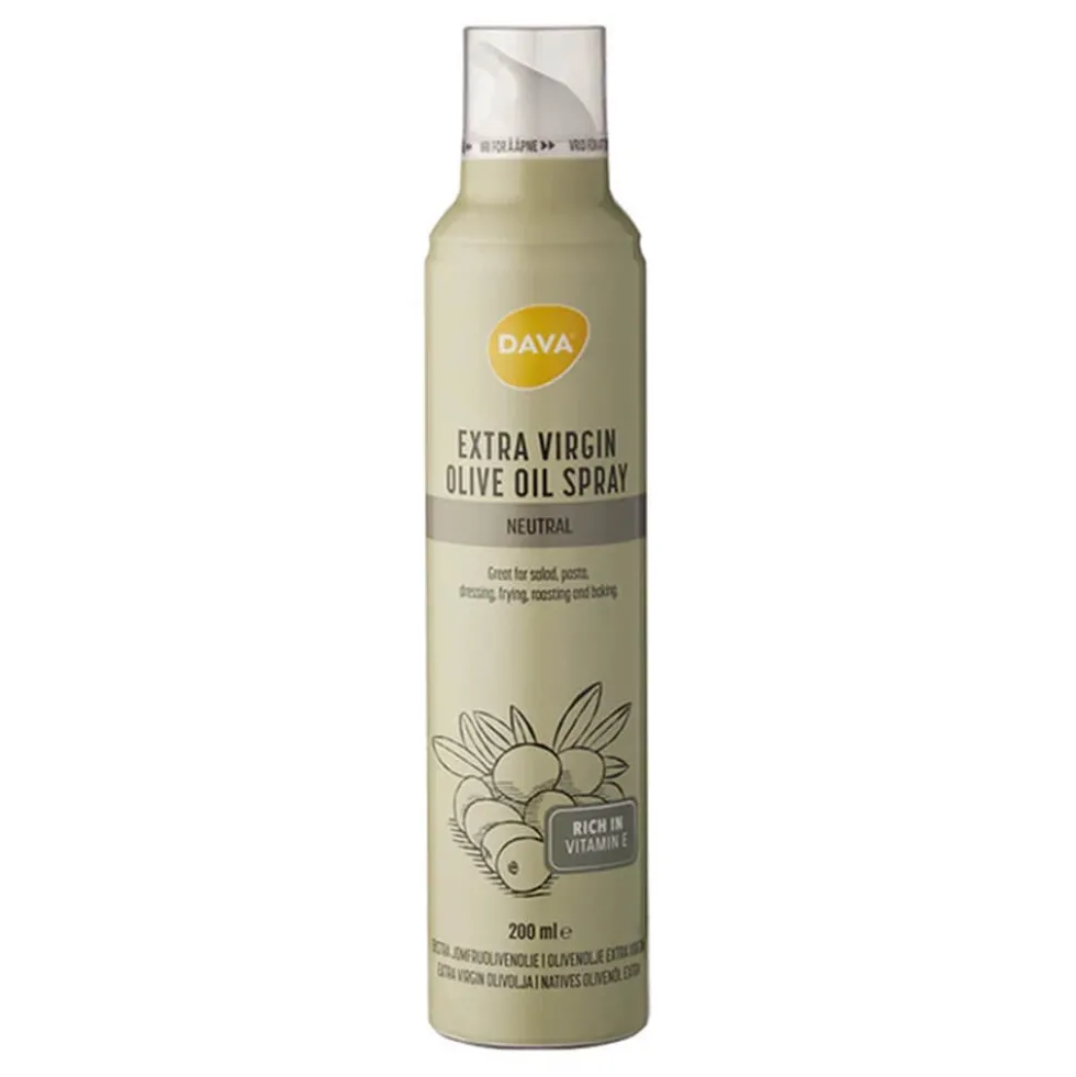 DAVA Foods Extra Virgin Olive Oil Spray, 200 ml