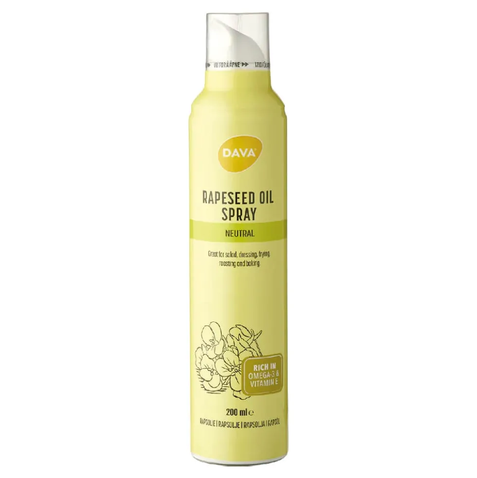 DAVA Foods Rapeseed Oil Spray, 200 ml