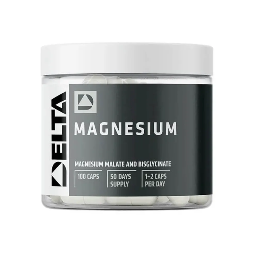 Delta Nutrition Magnesium, 100 caps