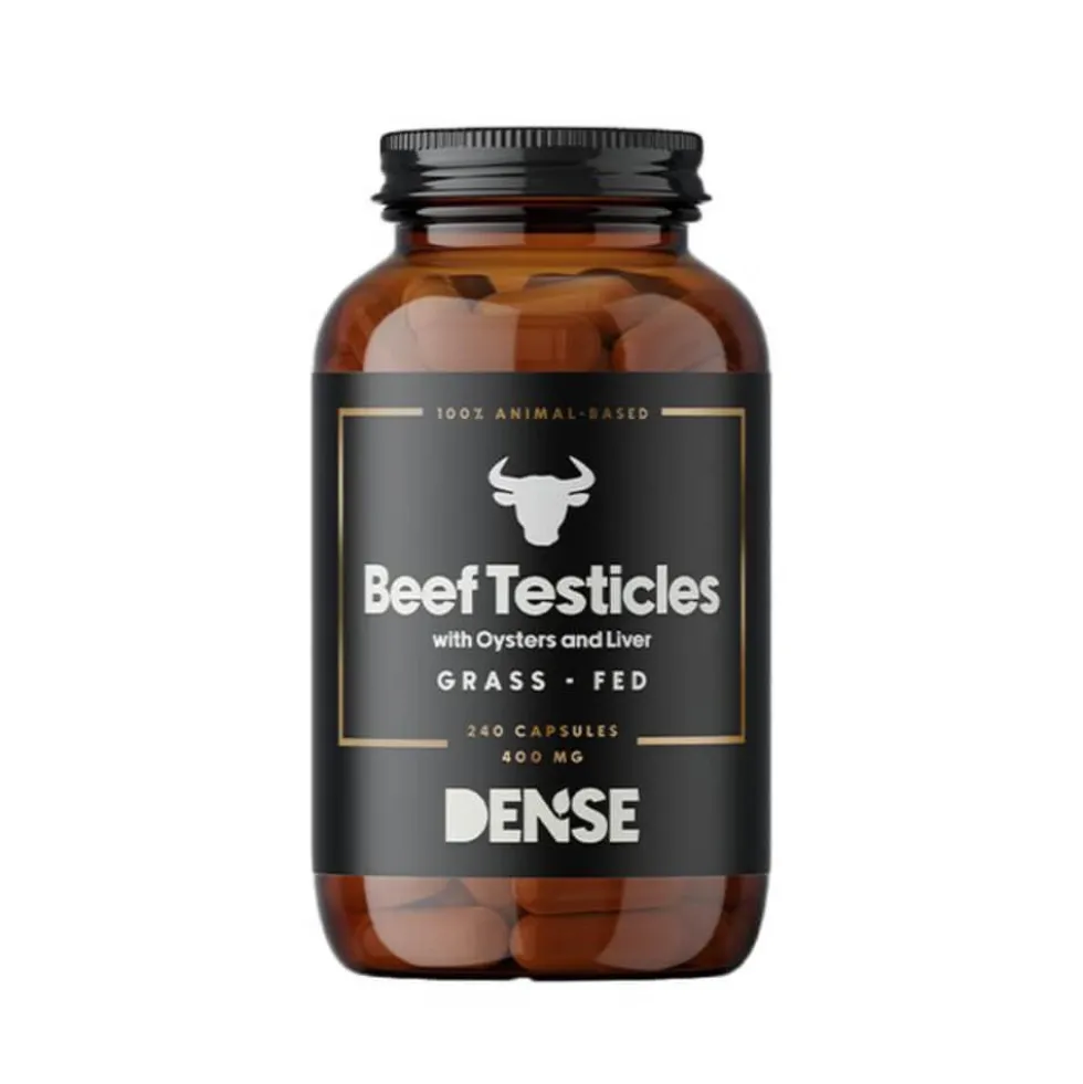 Dense Beef Testicles With Oysters & Liver, 240 caps