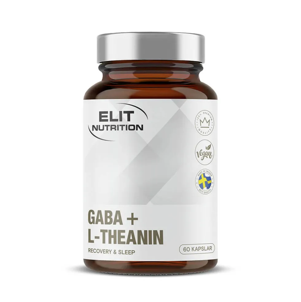 Elit Nutrition GABA + L-Theanine, 60 caps