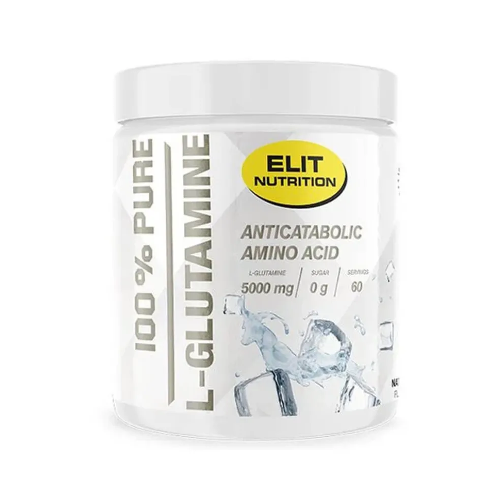 Elit Nutrition 100% Pure L-Glutamine, 300 g