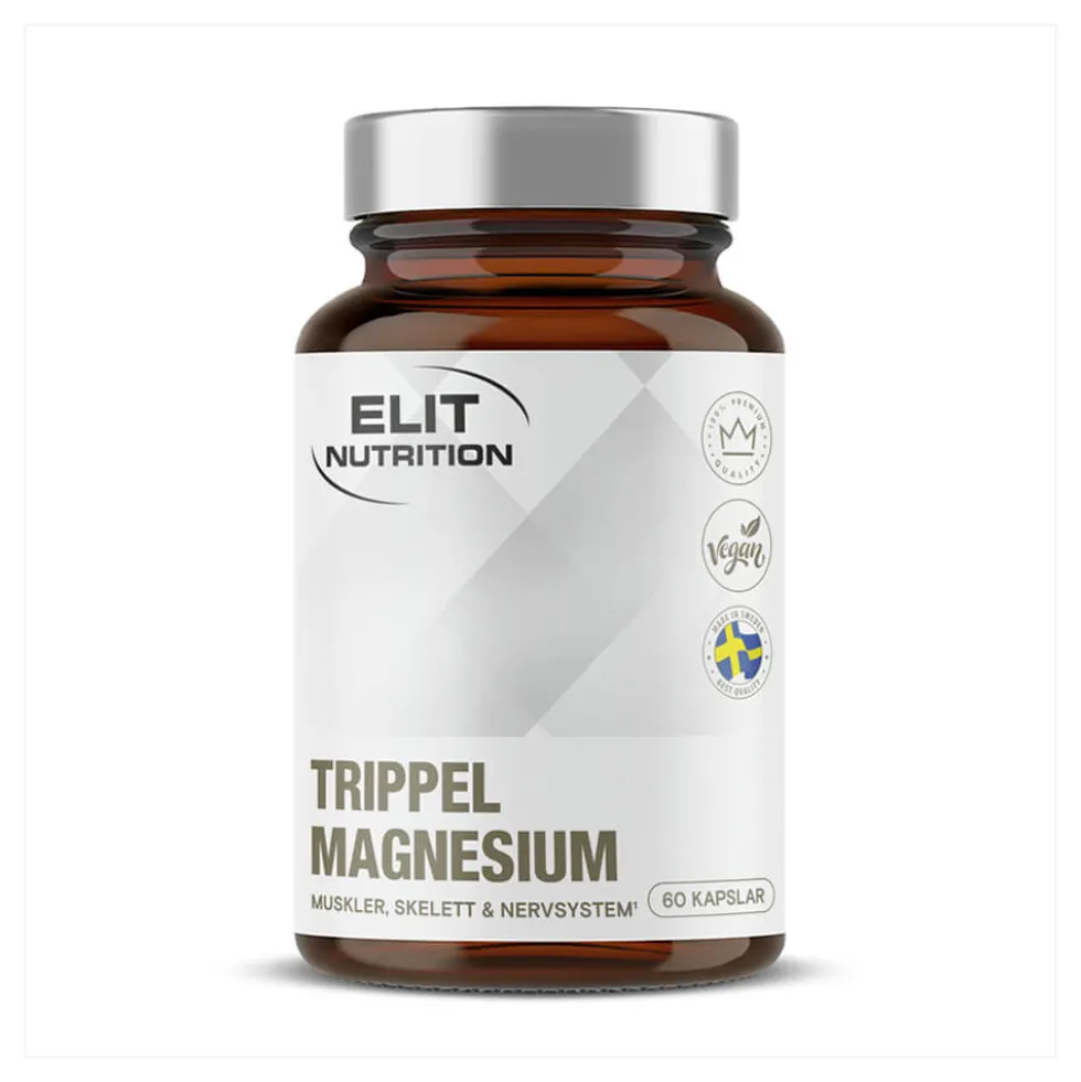 Elit Nutrition Trippel Magnesium, 60 caps
