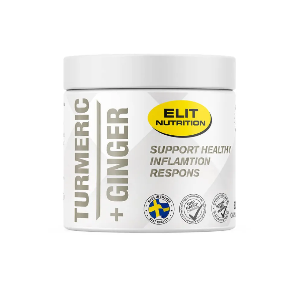 Elit Nutrition Turmeric + Ginger, 60 caps
