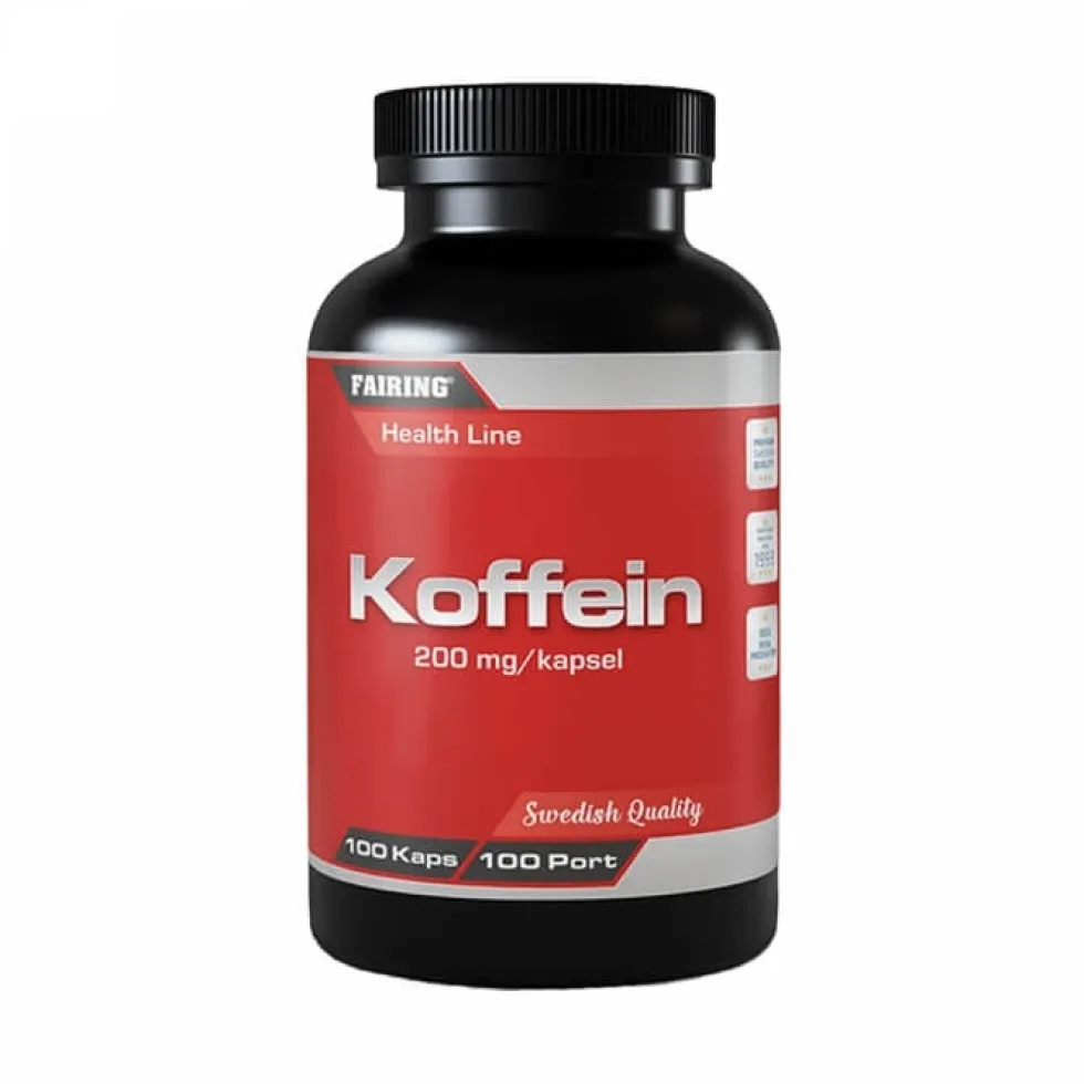 Fairing Koffein, 100 caps