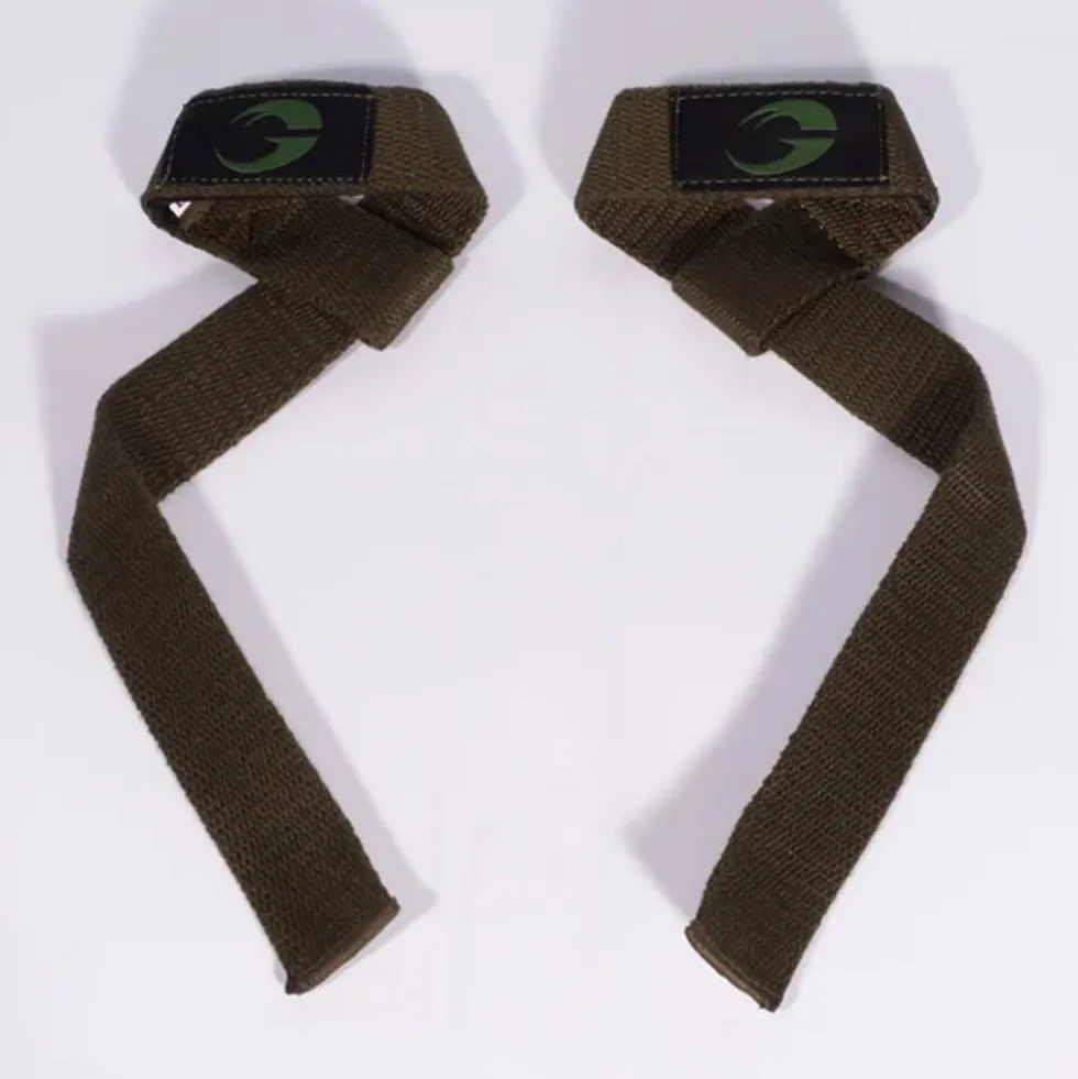 GASP Classic Lifting Straps, Forest Green