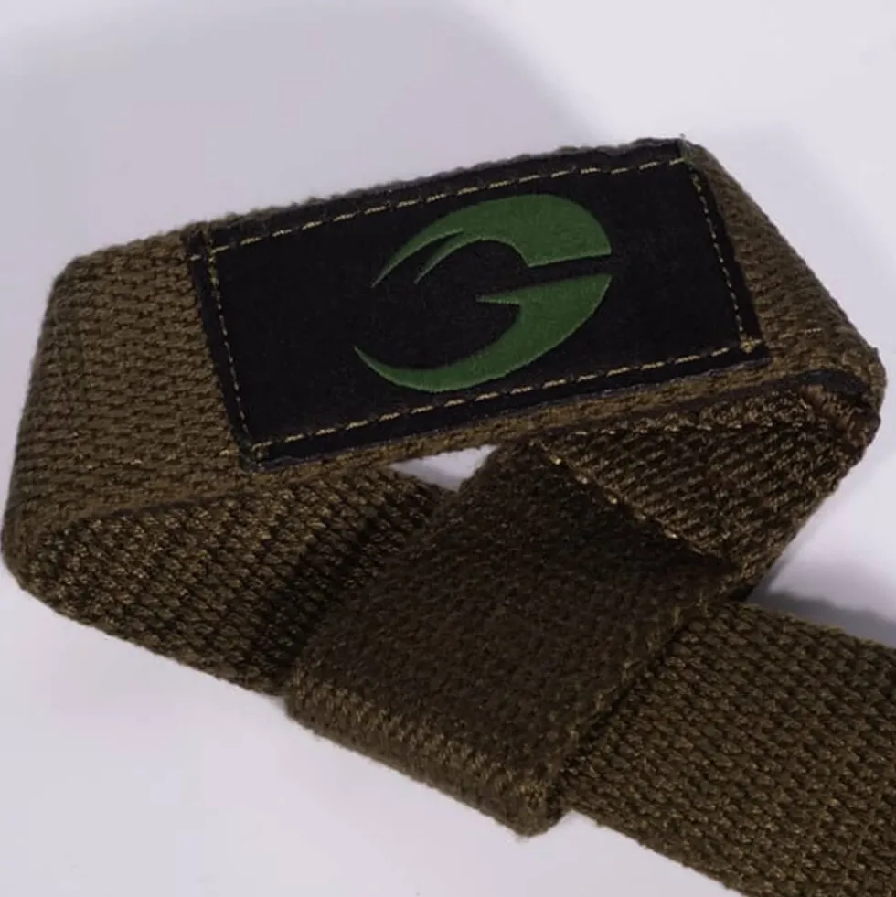 GASP Classic Lifting Straps, Forest Green