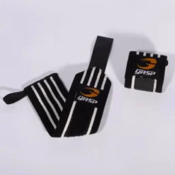 GASP Hardcore Wrist Wraps, black/white