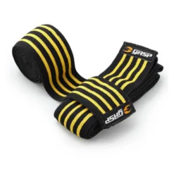 GASP Knee Wraps, Black/Flame