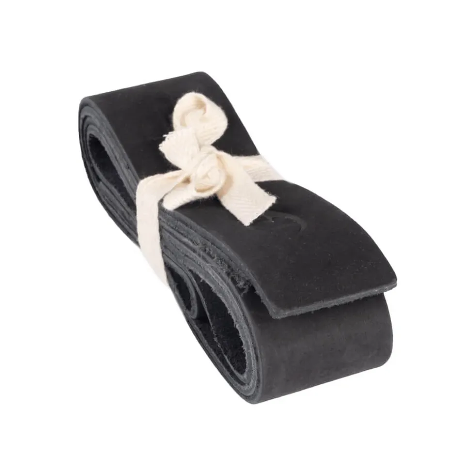 GASP Leather Straps, black