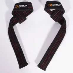 GASP Lifting Straps, black/red