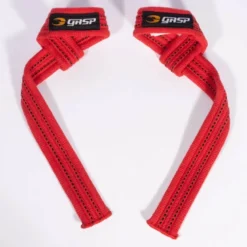 GASP Lifting Straps, red/black
