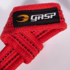 GASP Lifting Straps, red/black
