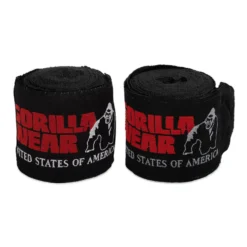 Gorilla Wear Boxing Hand Wraps, black - 4 m
