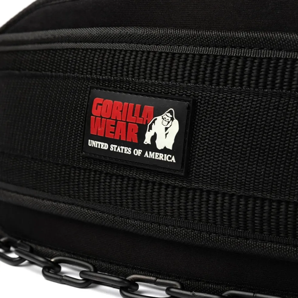 Gorilla Wear Gear Dip Belt, black