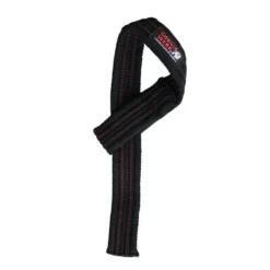 Gorilla Wear Gear Hardcore Lifting Straps, black/red