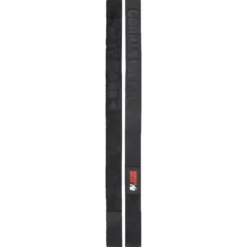 Gorilla Wear Gear Leather Lifting Straps, Black