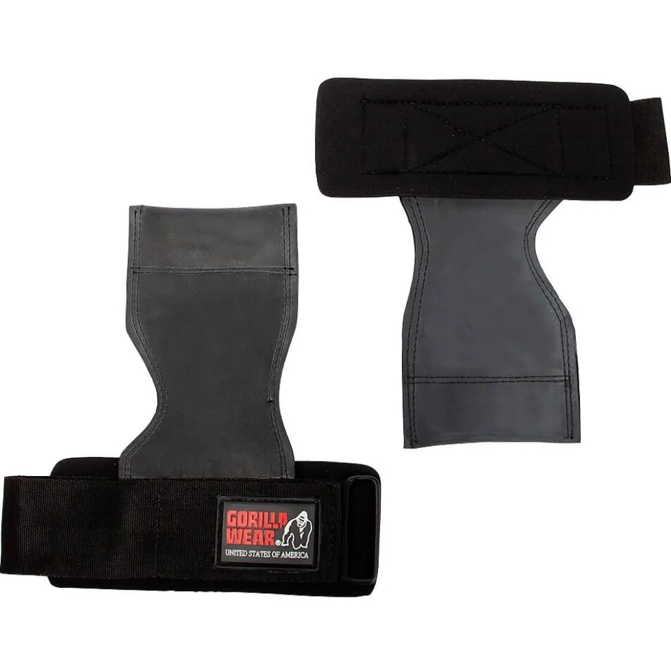 Gorilla Wear Gear Lifting Grips, black