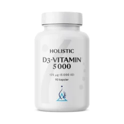Holistic D3-vitamin 5000 IE, 90 caps