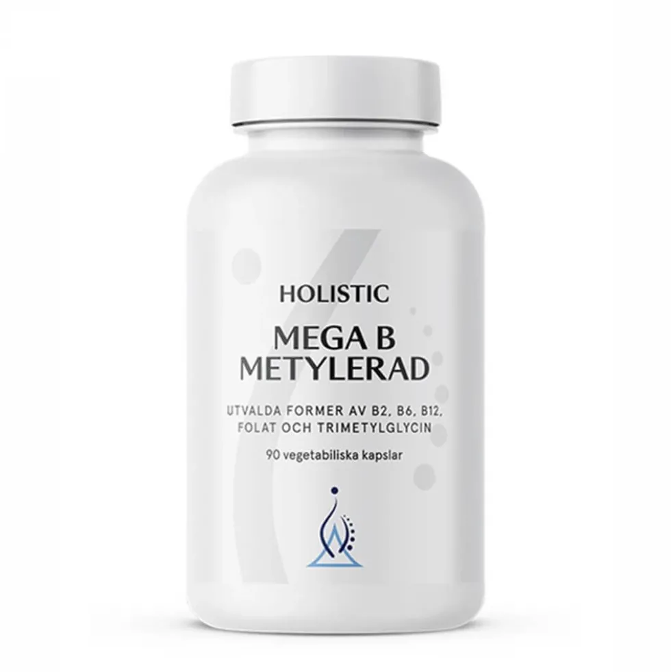 Holistic Mega B Metylerad, 90 caps