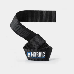 Nordic Training Gear Lifting Straps Nylon, black