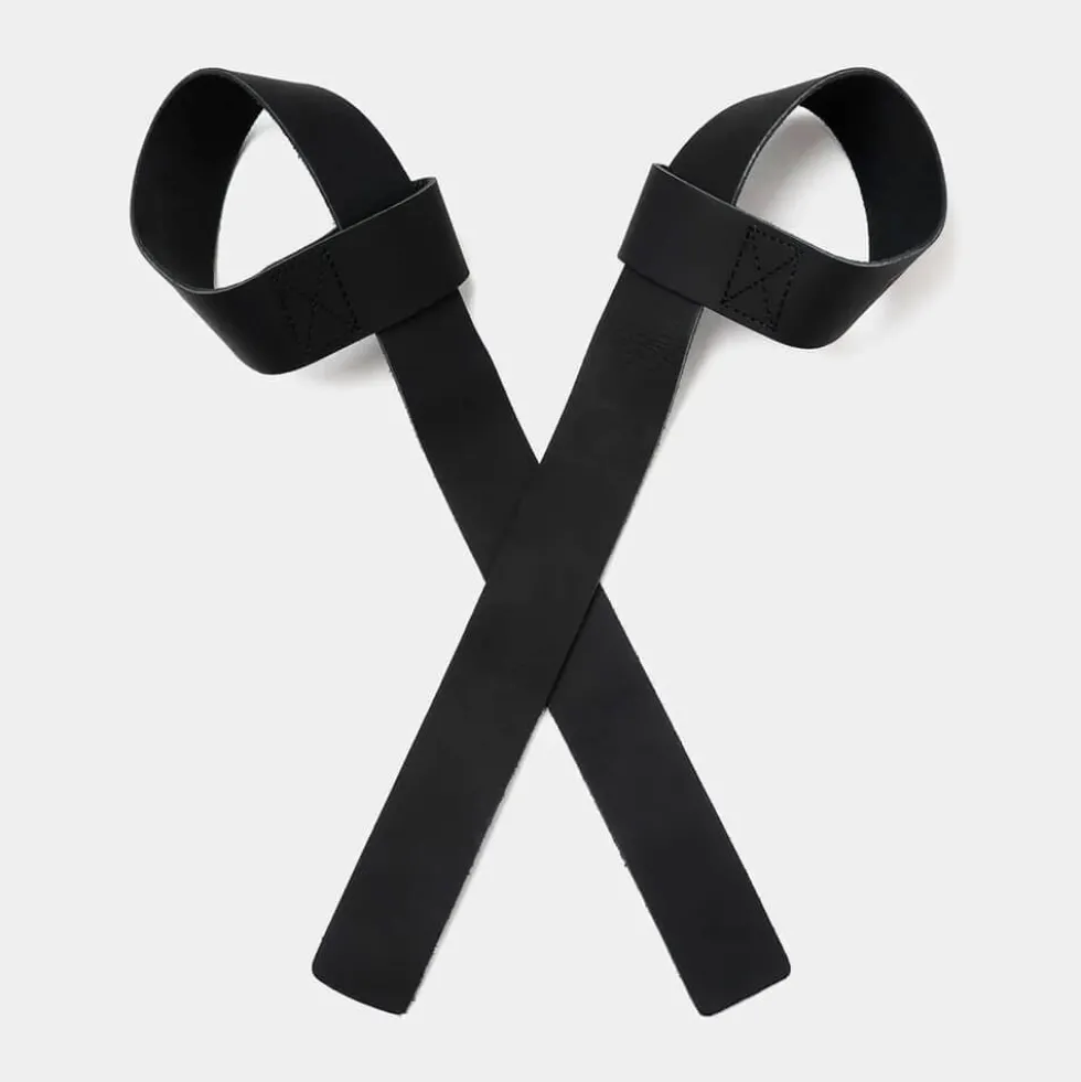Nordic Training Gear Lifting Straps Leather