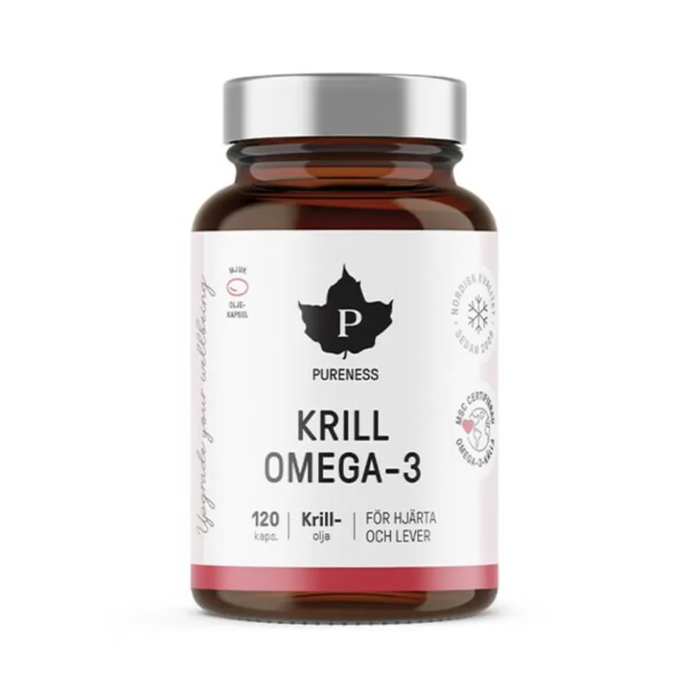 Pureness Krill Omega-3, 120 caps