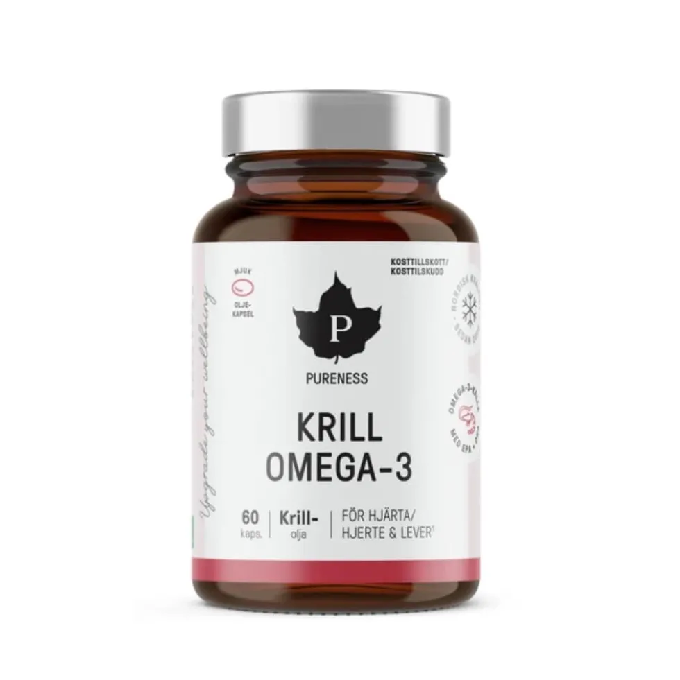 Pureness Krill Omega-3, 60 caps