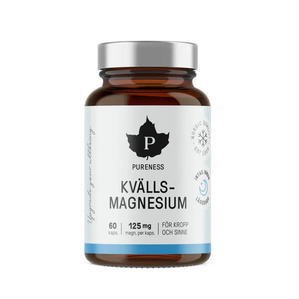 Pureness Kvällsmagnesium, 60 caps