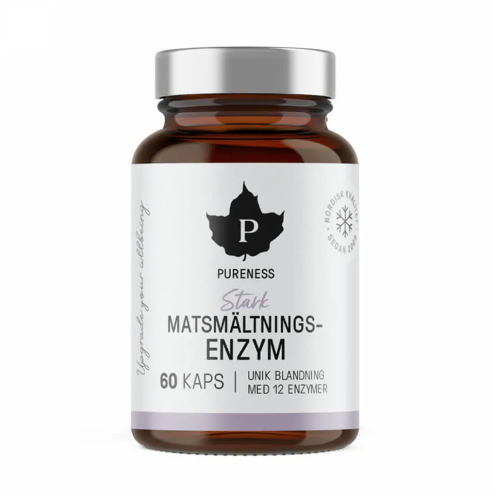 Pureness Stark Matsmältningsenzym, 60 caps