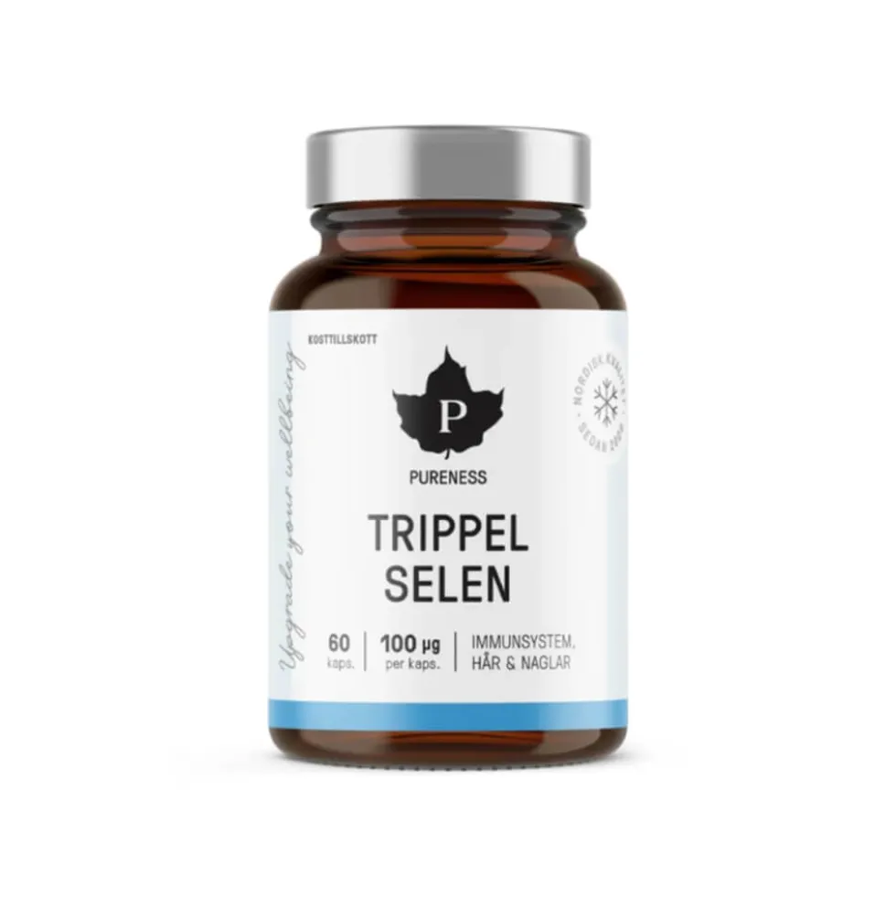 Pureness Trippel Selen, 60 caps