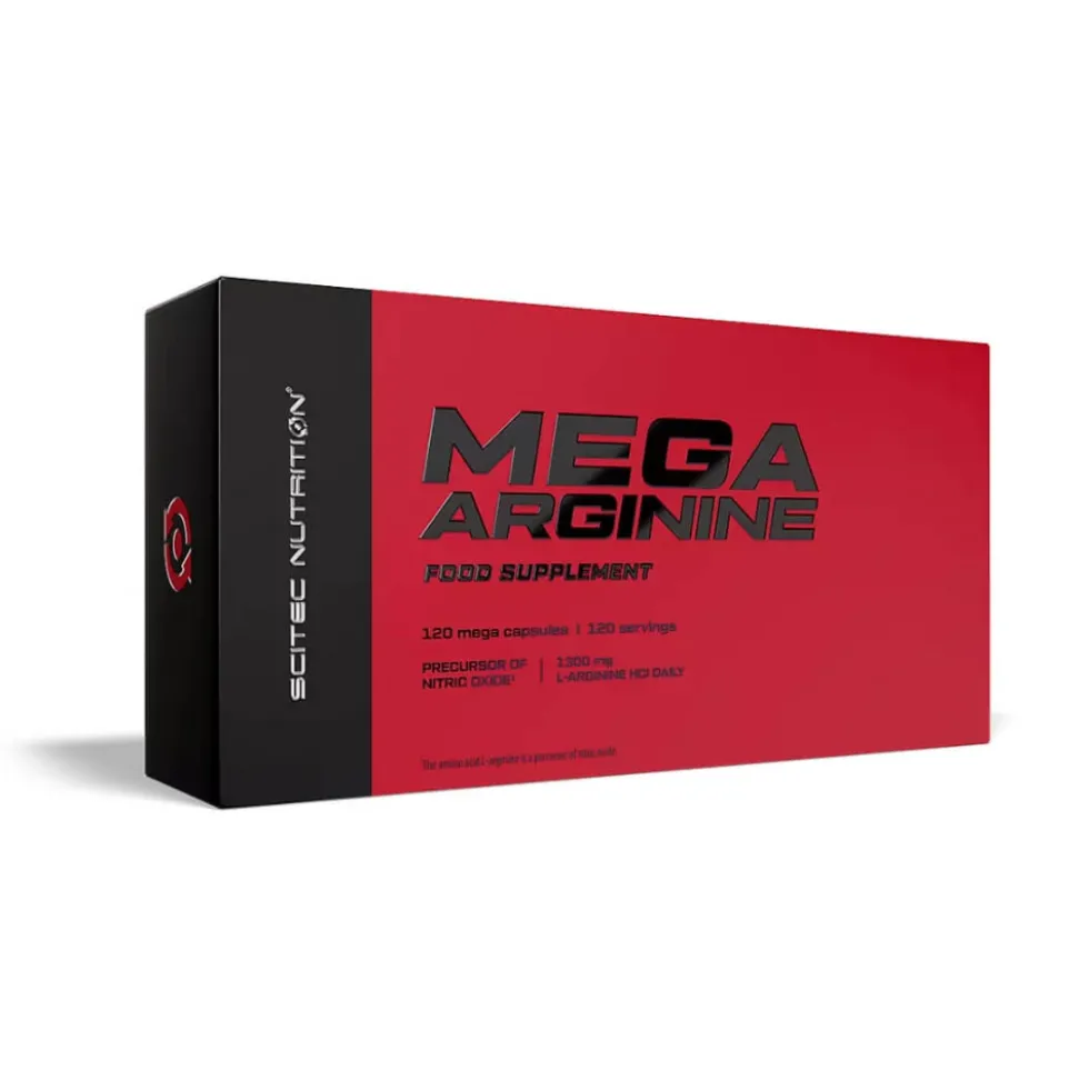Scitec Nutrition Mega Arginine, 120 caps