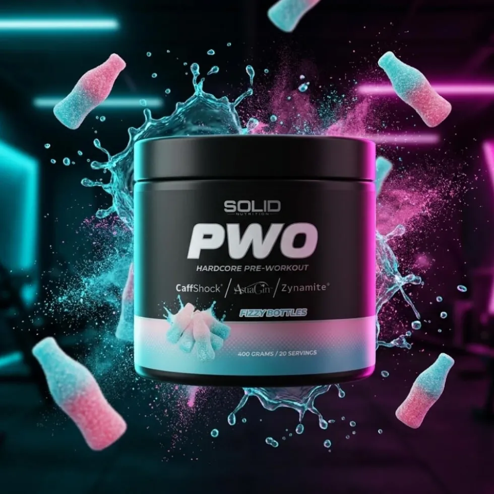 SOLID Nutrition BLACK LINE PWO, 400 g