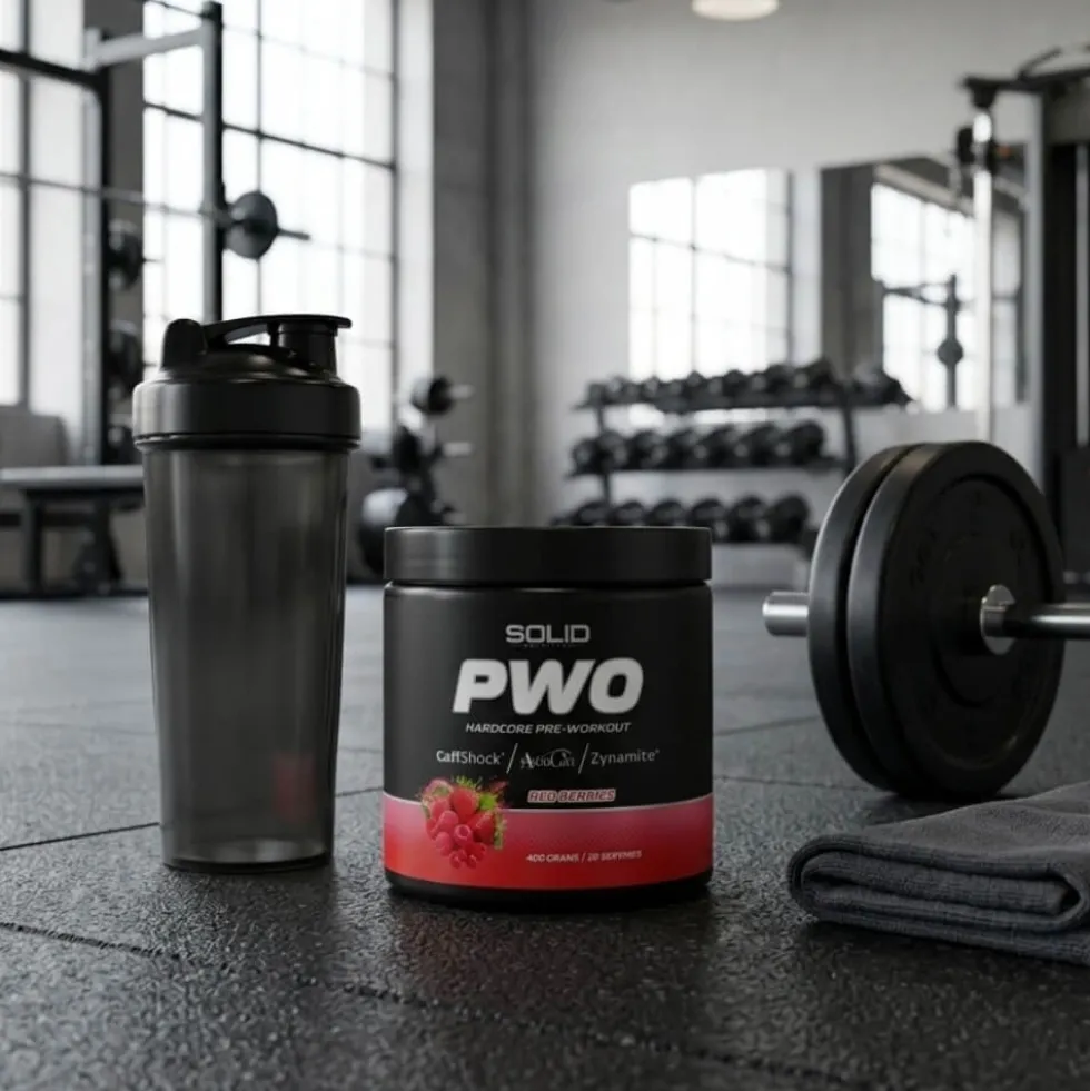 SOLID Nutrition BLACK LINE PWO, 400 g