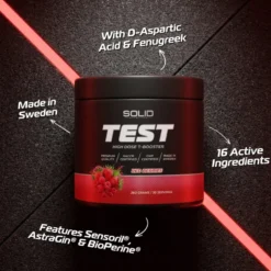 SOLID Nutrition BLACK LINE Test, 360 g