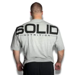SOLID Nutrition Oversized Tee, grey/black