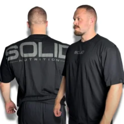 SOLID Nutrition Oversized Tee, black/grey