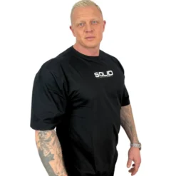 SOLID Nutrition Oversized Tee, black