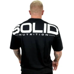 SOLID Nutrition Oversized Tee, black