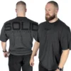 SOLID Nutrition Oversized Tee, dark grey melange
