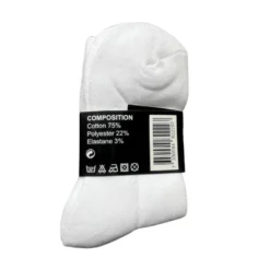 SOLID Nutrition Socks, 3-pack, White
