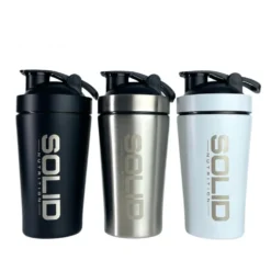 SOLID Nutrition Stainless Steel Shaker, 500 ml