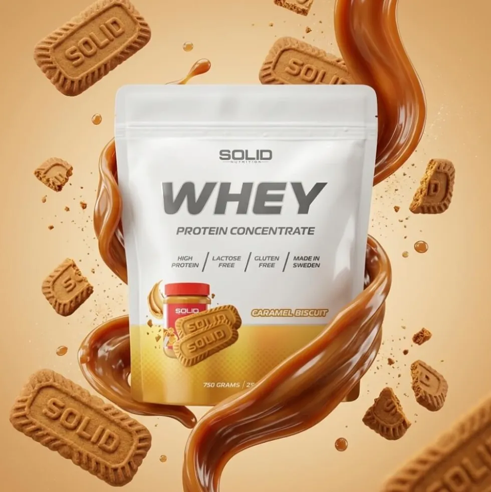 SOLID Nutrition Whey, 750 g