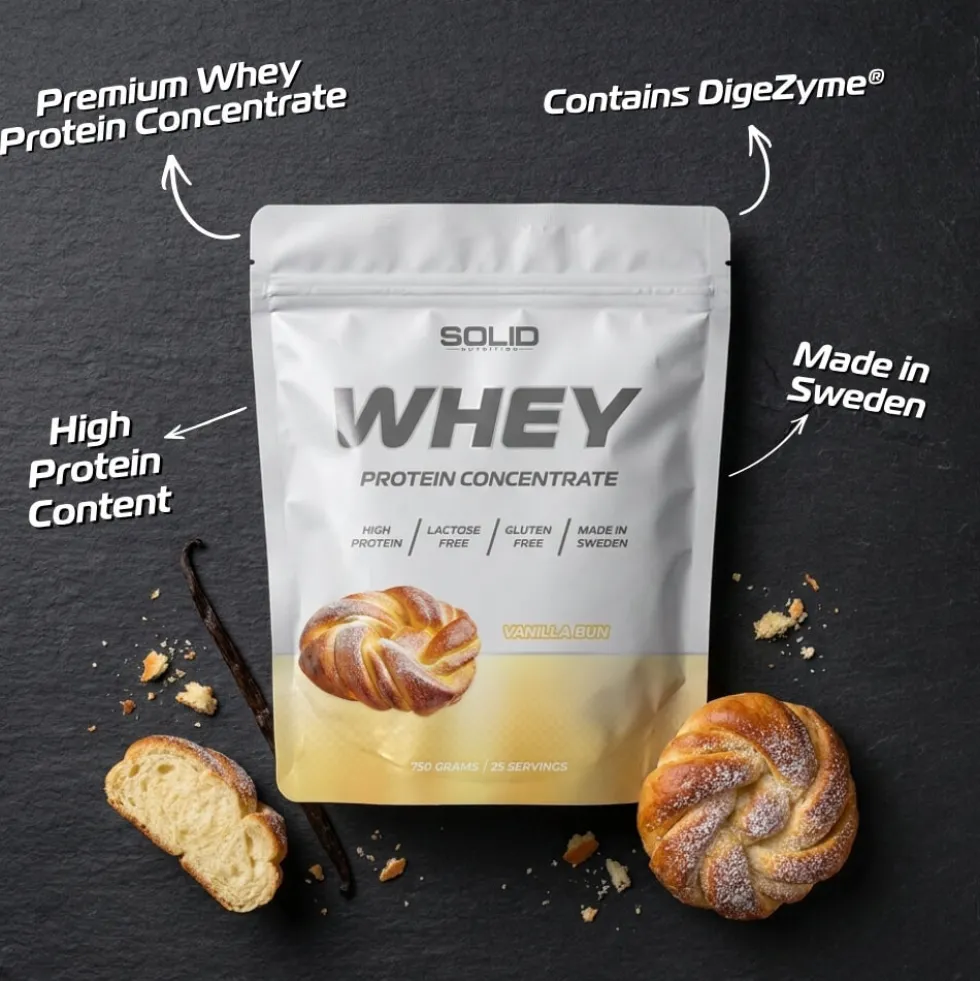 SOLID Nutrition Whey, 750 g