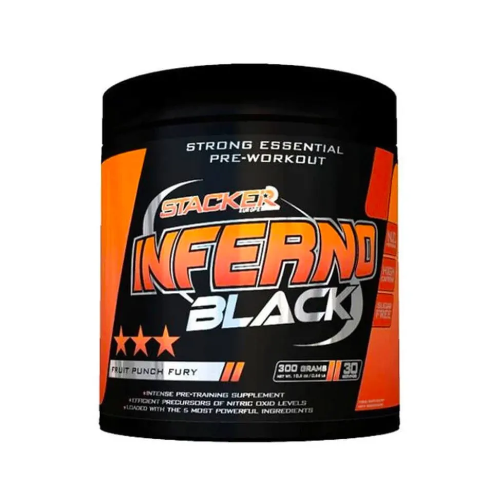 Stacker2 Inferno Black, 300 g