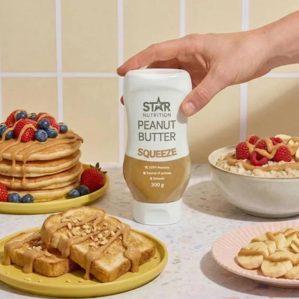 Star Nutrition Peanut Butter Squeeze, 300 g
